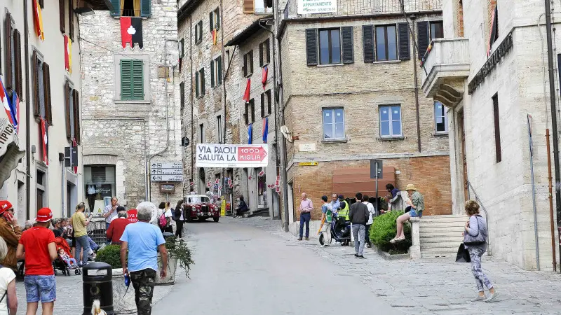 La Mille Miglia a Gubbio