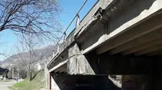 Il ponte che preoccupa il comune