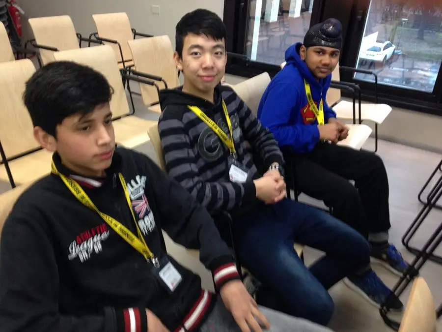 I ragazzi del Cfp Educo in visita al Gdb