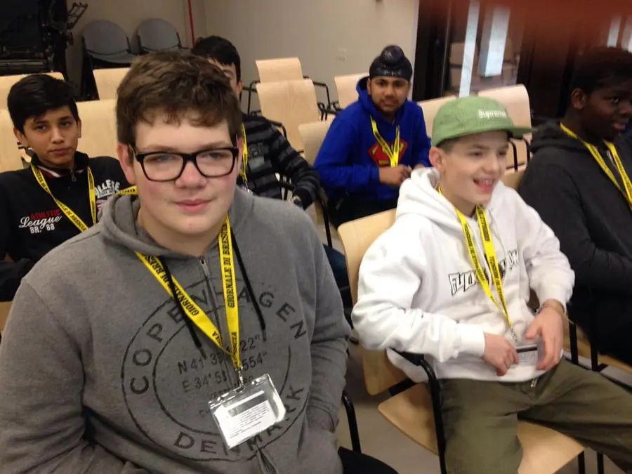 I ragazzi del Cfp Educo in visita al Gdb