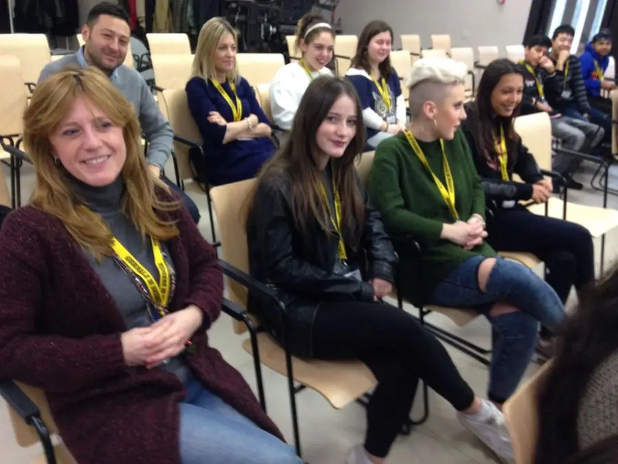 I ragazzi del Cfp Educo in visita al Gdb