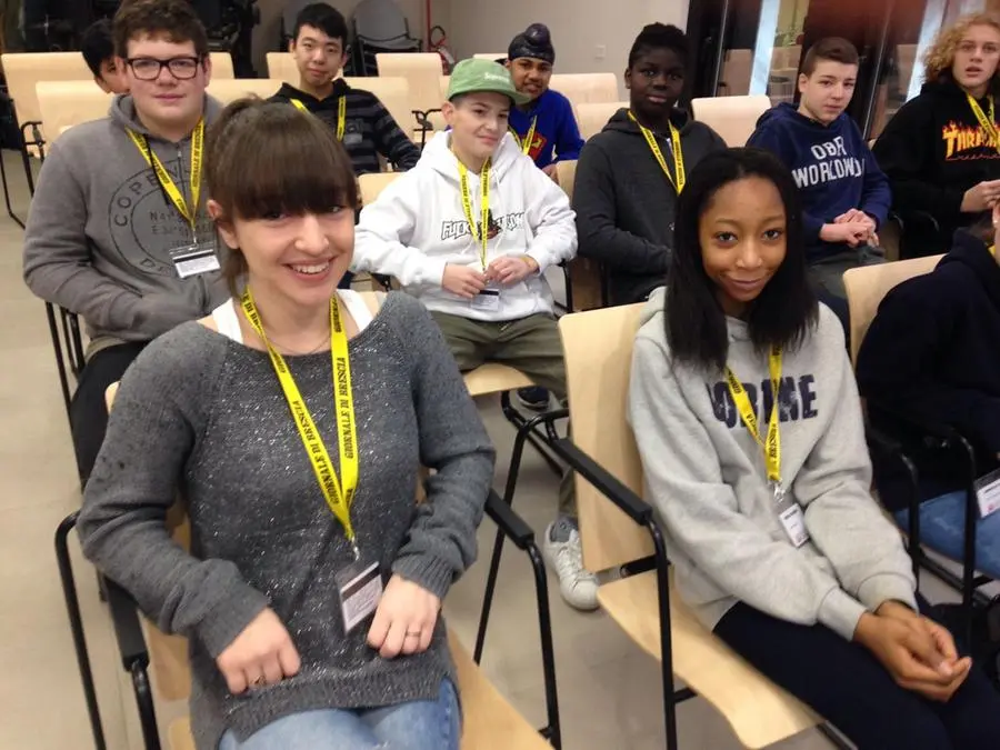 I ragazzi del Cfp Educo in visita al Gdb