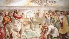 Romanino, Ingresso in Gerusalemme -Santa Maria della Neve