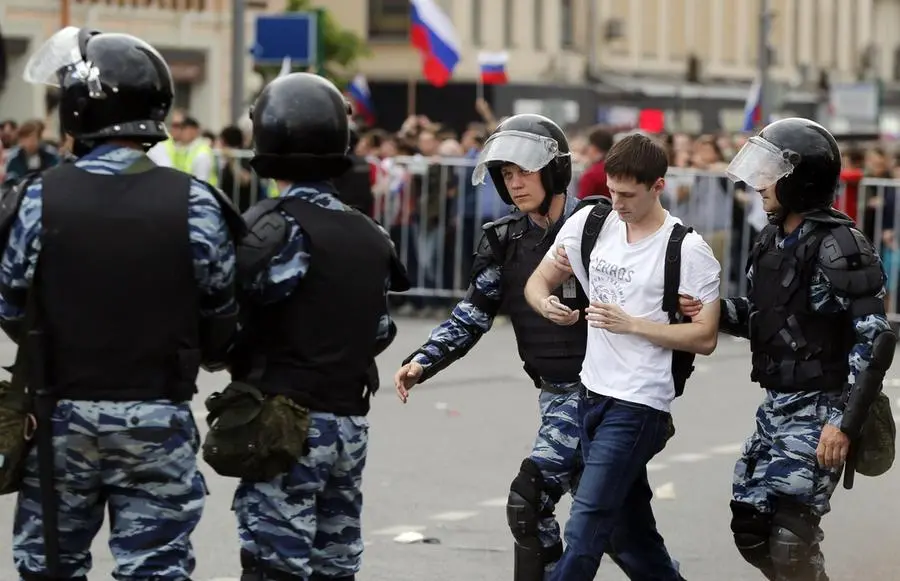 Le manifestazioni in Russia