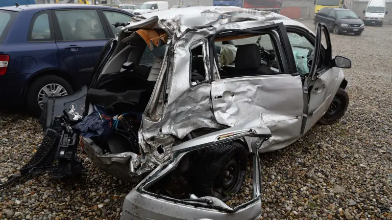 Il luogo e i mezzi dell'incidente mortale di Soncino