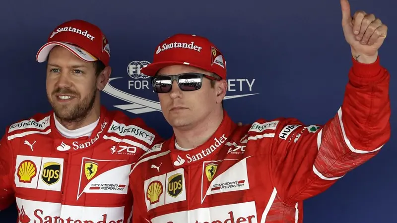 Vettel e Raikkonen