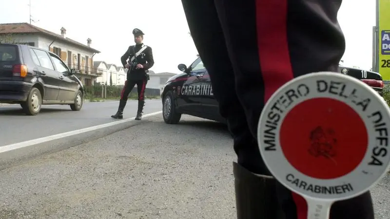 Un posto di blocco dei carabinieri (archivio) © www.giornaledibrescia.it