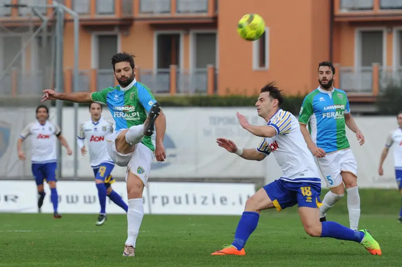 La FeralpiSalò sconfitta dal Parma