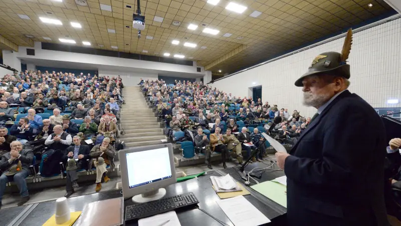 Assemblea sezionale per gli alpini di Brescia