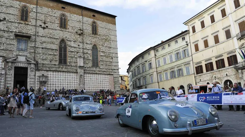 Le Mille Miglia attraversano Perugia