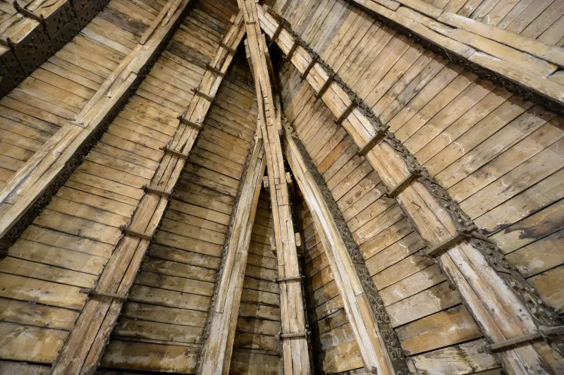 Dentro la cupola della Loggia