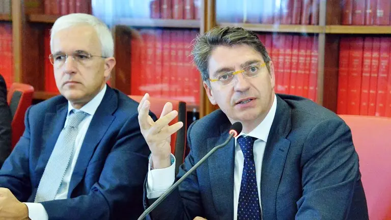 Il presidente di A2A Giovanni Valotti e il sindaco Emilio Del Bono
