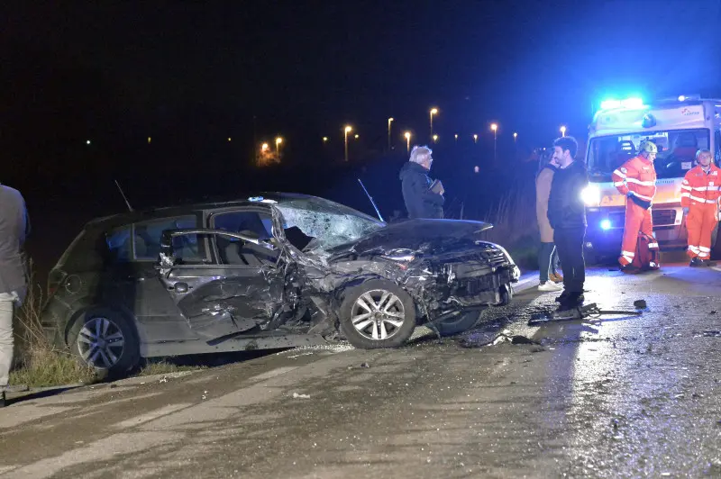 Lo schianto frontale a Rovato