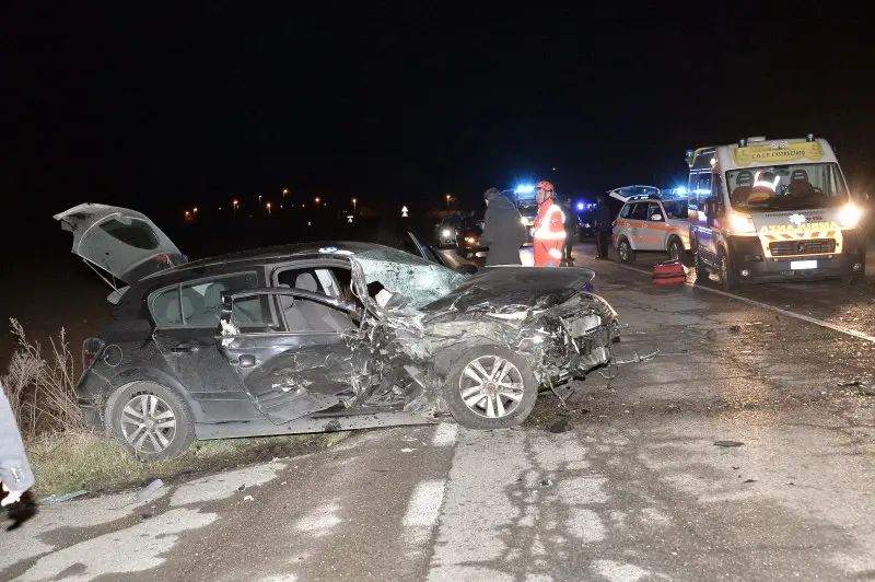 Lo schianto frontale a Rovato