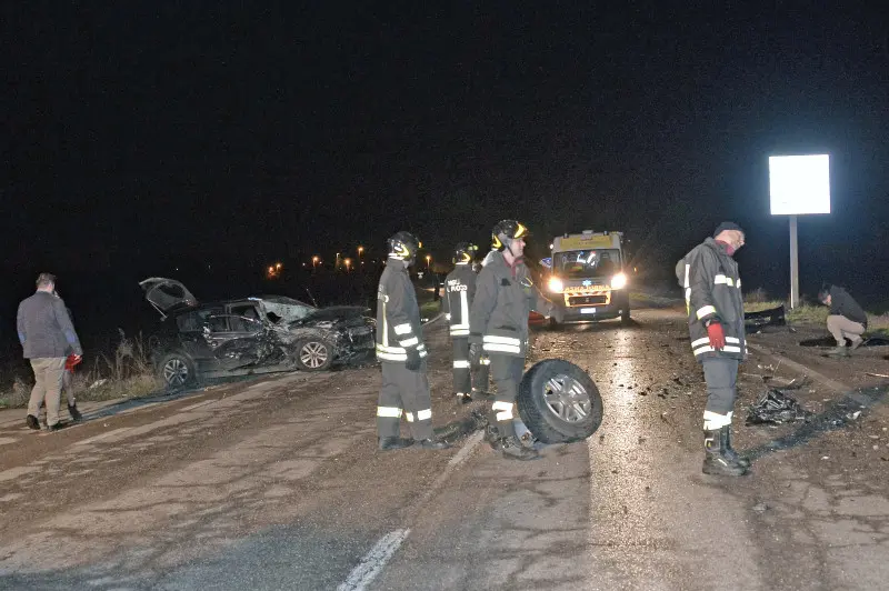 Lo schianto frontale a Rovato