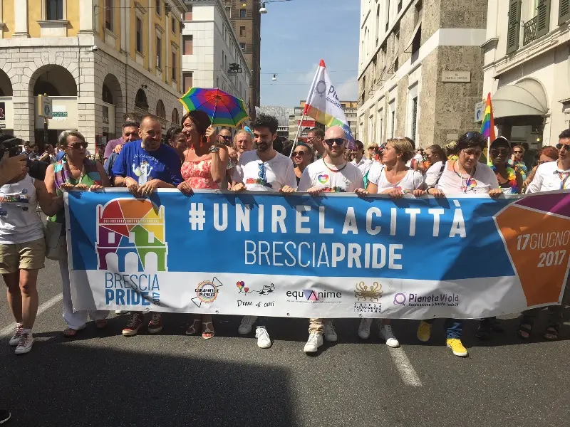 Il Brescia Pride in città