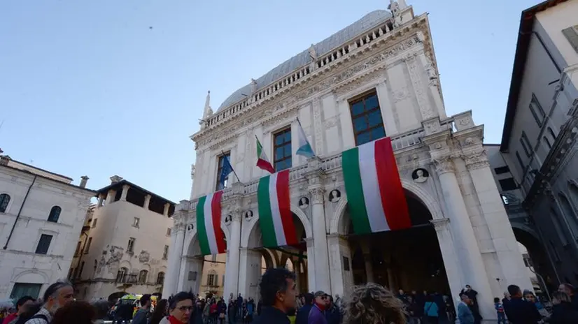 Il 25 Aprile in piazza Loggia