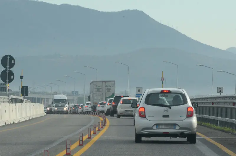 Brebemi, Tir contromano e caos allo svincolo