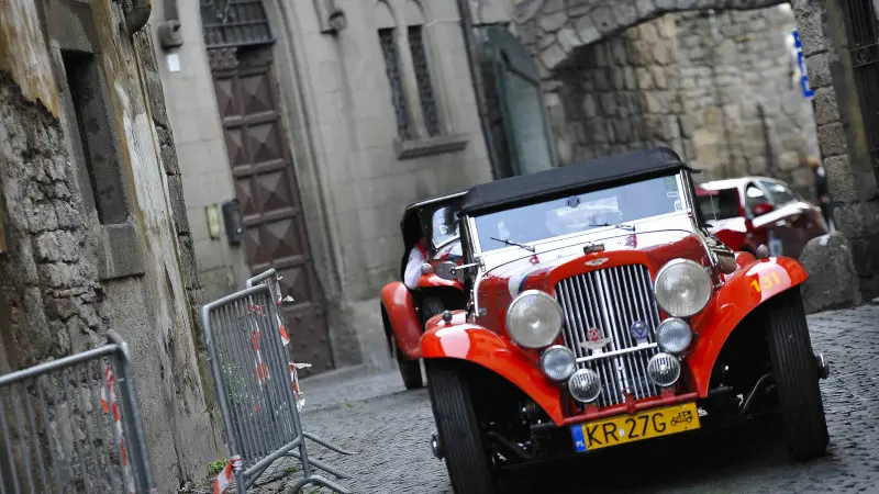 Mille Miglia, il passaggio a Viterbo