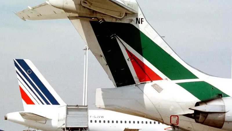 L'arrivo di Air France in Alitalia - Foto Ansa © www.giornaledibrescia.it