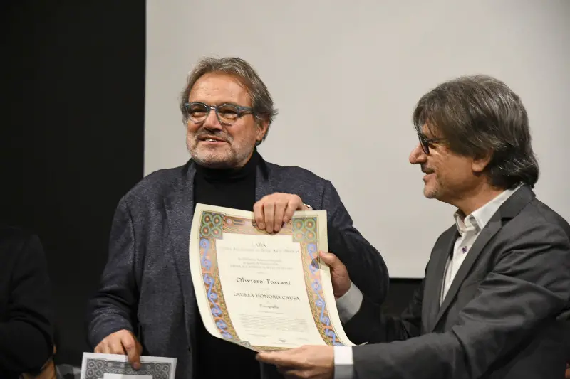 Oliviero Toscani alla Laba