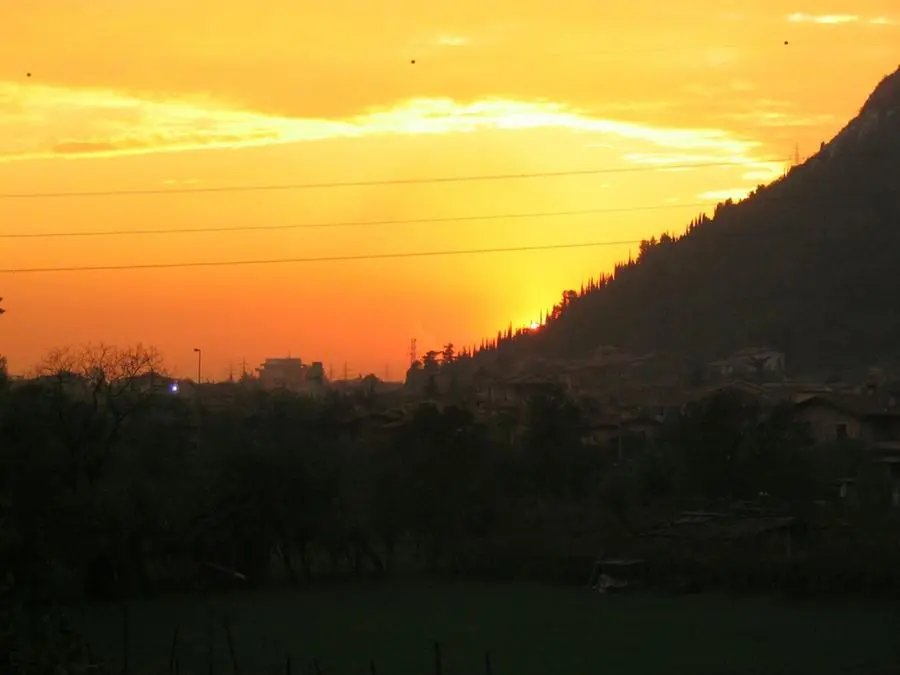 Tramonti bresciani nelle foto dei lettori