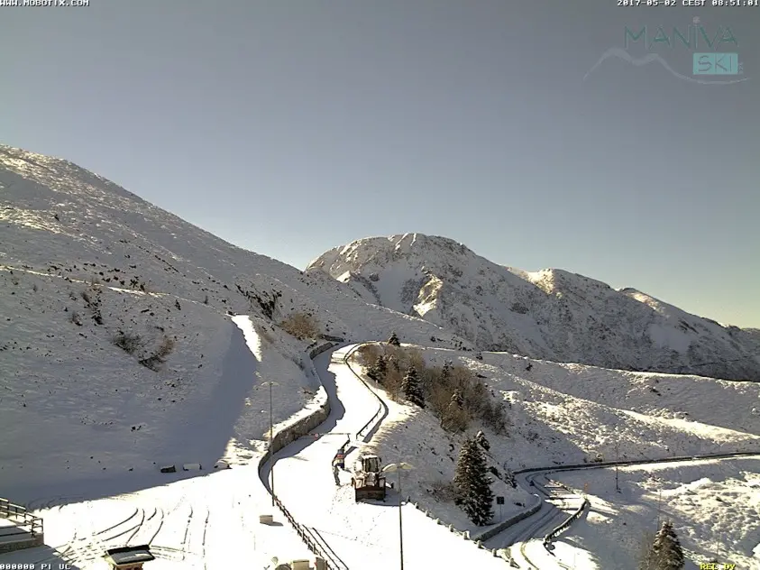 Cime innevate nel Bresciano