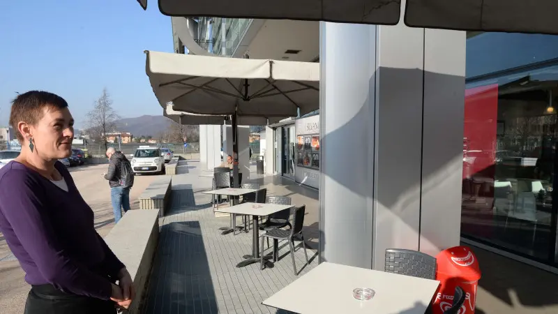 Il locale visitato dai ladri