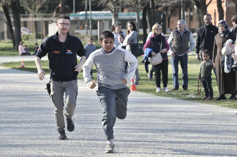 Bambini a Campo Marte: tomorrow runners