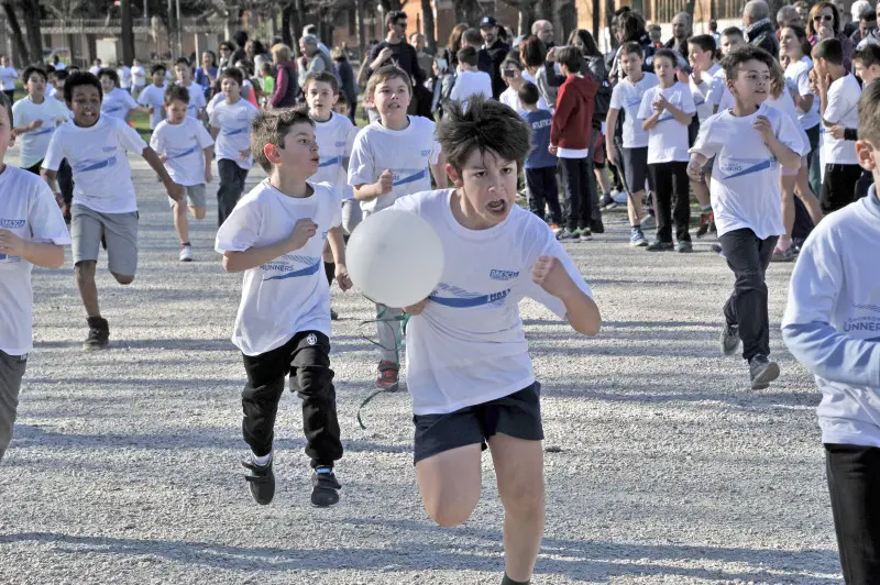 Bambini a Campo Marte: tomorrow runners
