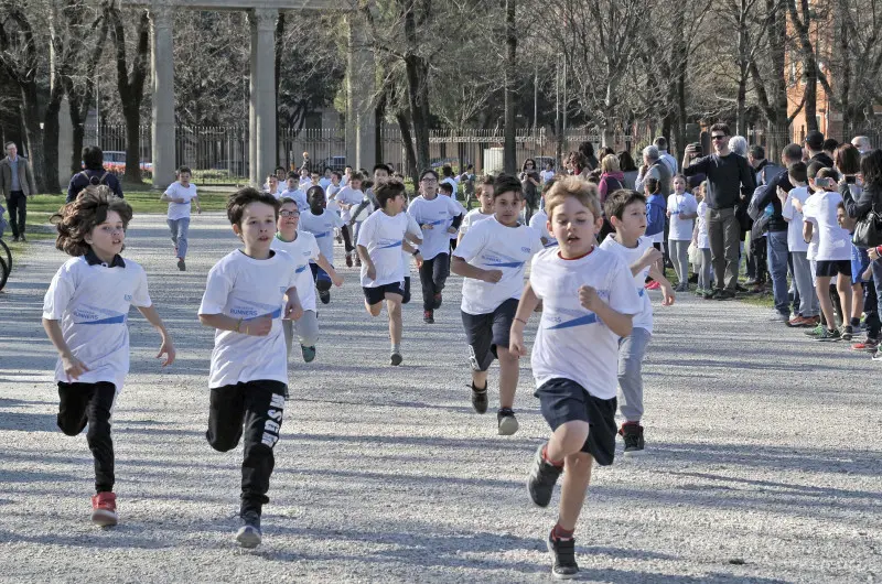 Bambini a Campo Marte: tomorrow runners
