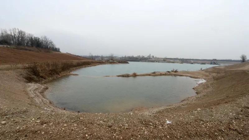 Le cave in cui sorgerà il nuovo parco
