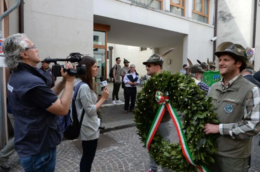 La terza giornata all'adunata nazionale di Treviso