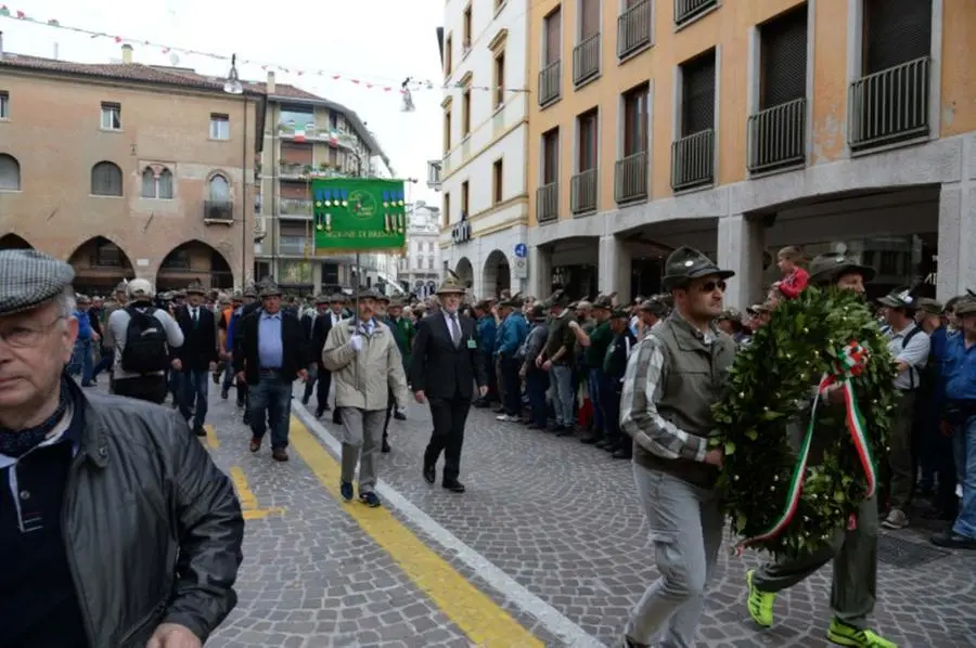La terza giornata all'adunata nazionale di Treviso