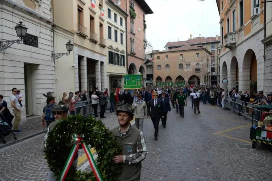 La terza giornata all'adunata nazionale di Treviso