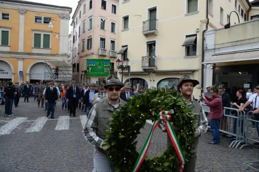 La terza giornata all'adunata nazionale di Treviso