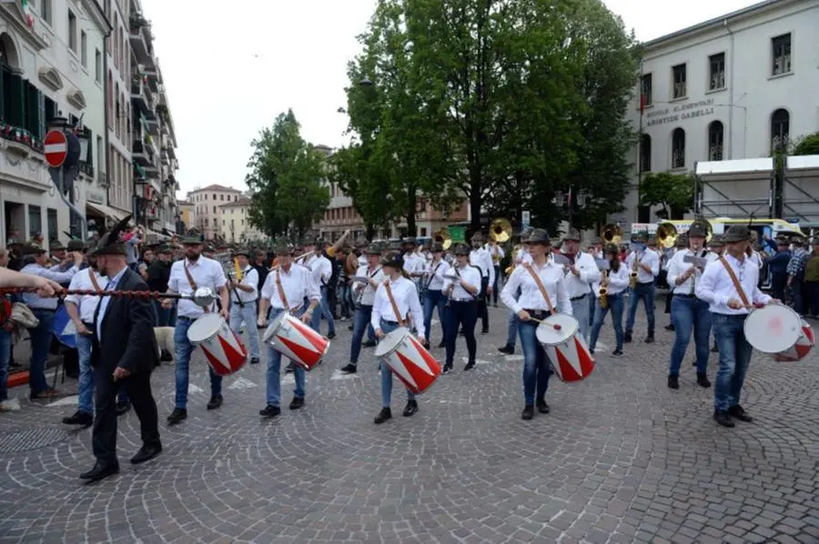 La terza giornata all'adunata nazionale di Treviso