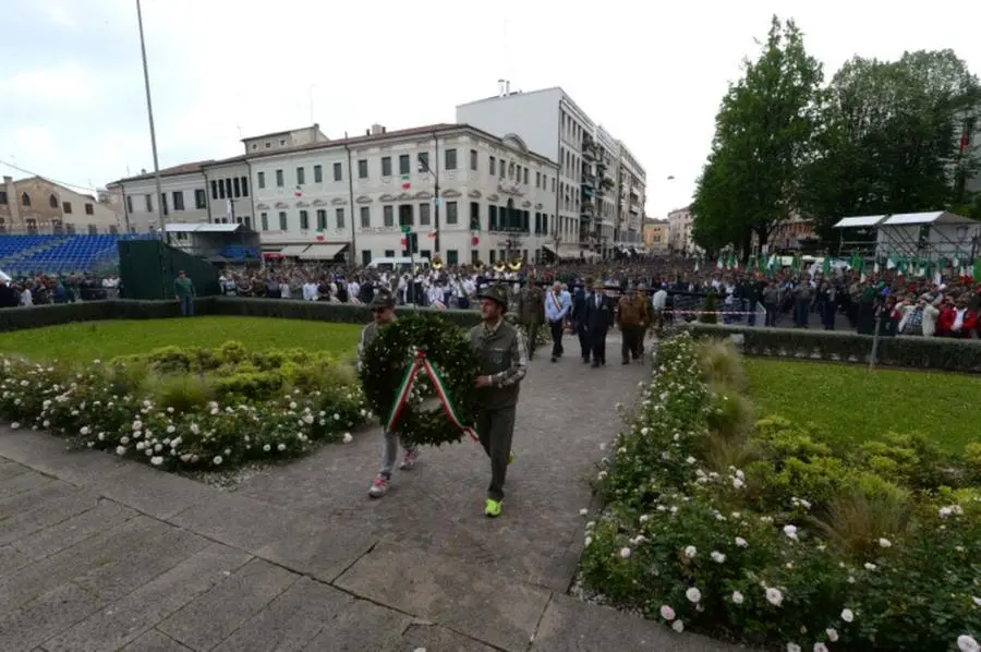 La terza giornata all'adunata nazionale di Treviso