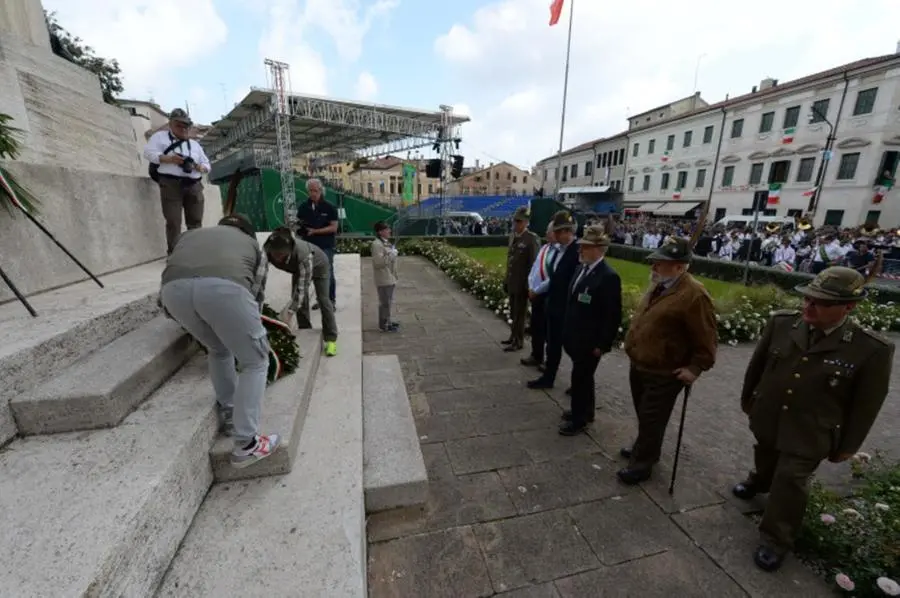 La terza giornata all'adunata nazionale di Treviso
