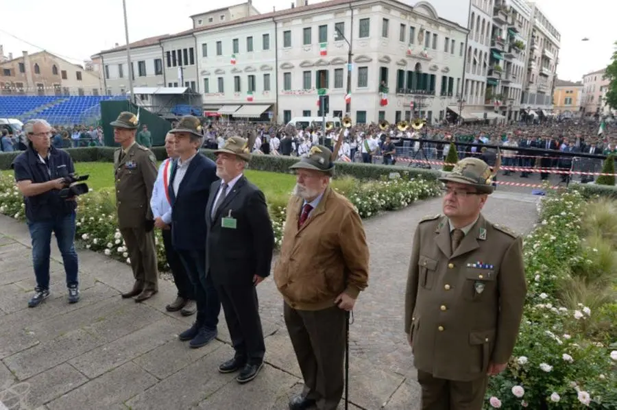 La terza giornata all'adunata nazionale di Treviso