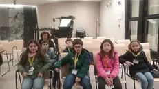 Gli alunni della scuola Tortelli di Visano in visita al GdB