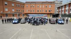 Gli agenti della Stradale impegnati nella Mille Miglia - Foto Gabriele Strada /Neg © www.giornaledibrescia.it
