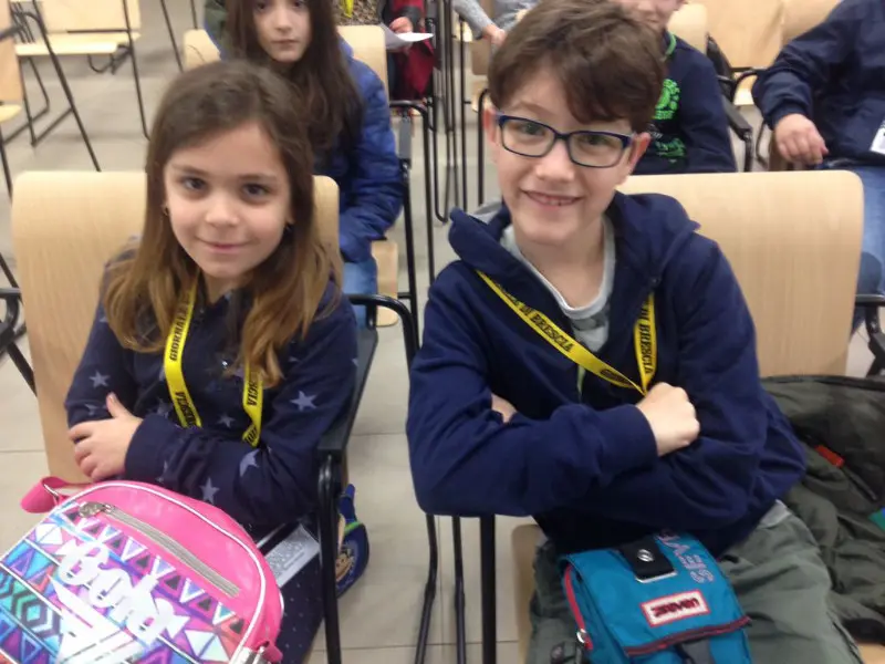 Gli alunni della 5^ della primaria Benti di Maclodio al GdB