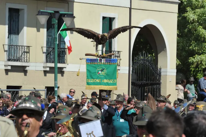 La sfilata delle penne nere bresciane