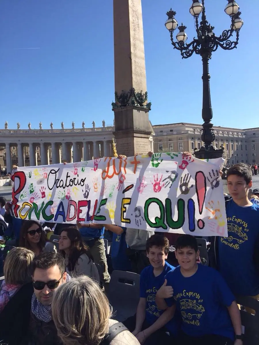 I bresciani da Papa Francesco