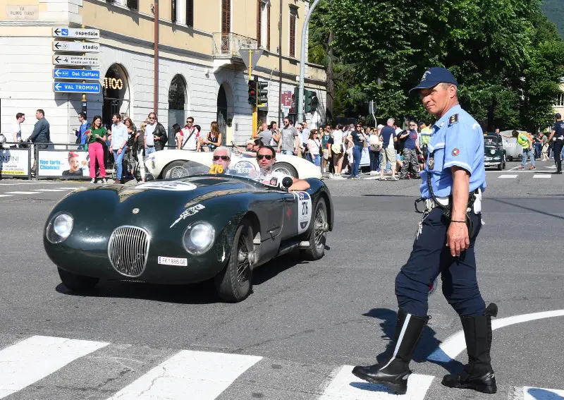 Mille Miglia, gran finale all'arrivo