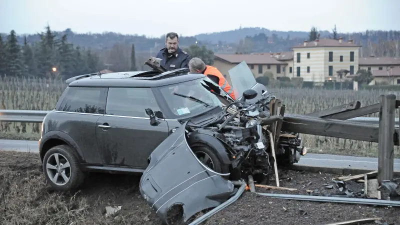 L'incidente a Corte Franca
