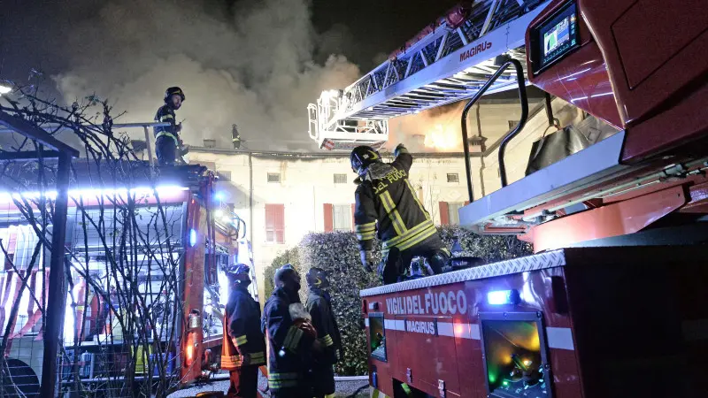 Fiamme e paura a Piffione di Borgosatollo