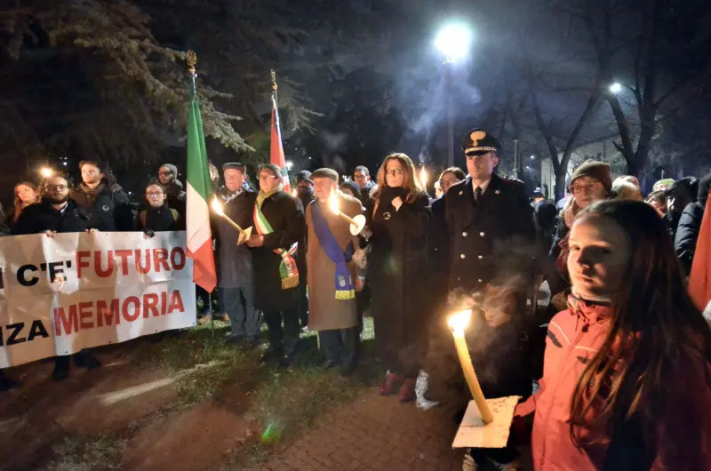 Fiaccolata per la memoria