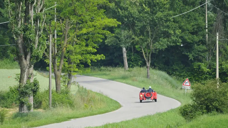 Il passaggio della Mille Miglia a Sirmione